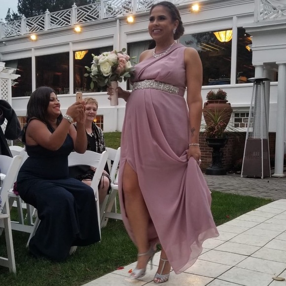 Elegant long dress- NOT MATERNITY! Regular Size - Picture 3 of 4